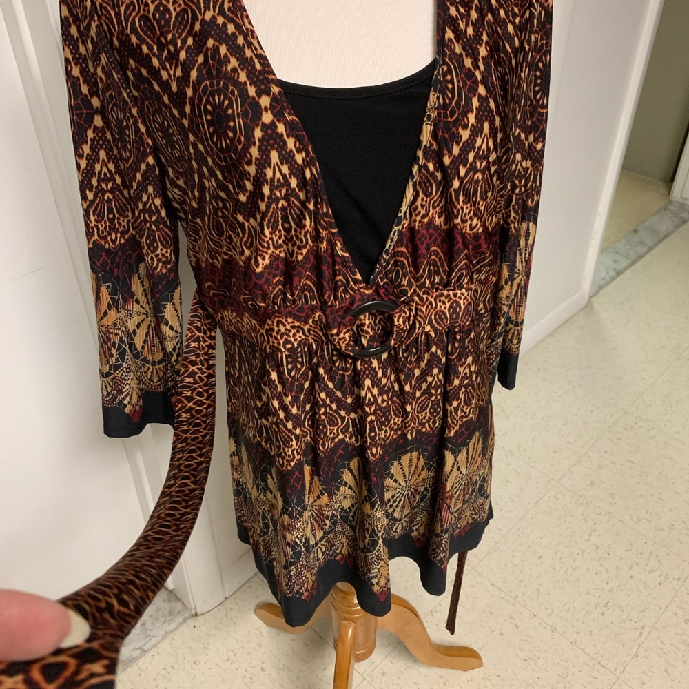 Dressbarn blouse, size large